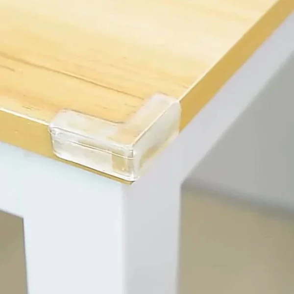 4 Protetor De Quina Silicone Mesa Segurança Para Crianças E Bebes Proteção Anti-colisão - Imagem 2