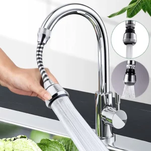 Torneira Bico Adaptador Extensor Flexível De Pia Economiza de Agua