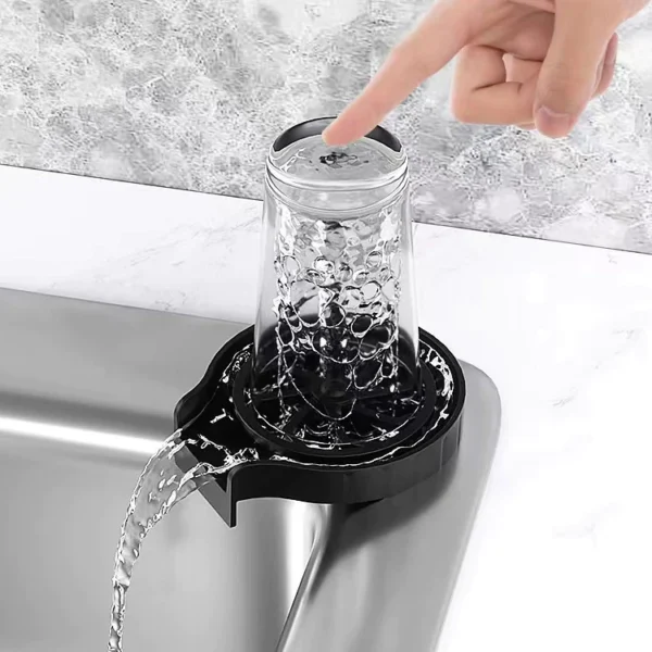 Lavadora Lava Copos Automático de Pia Taças e Coqueteleira Cozinha Bar - Imagem 3
