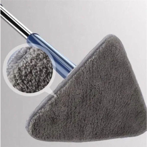 Esfregao Rodo Limpeza Triangulo Mop Giratorio 360° Rodo Necessário para limpeza doméstica - Imagem 6