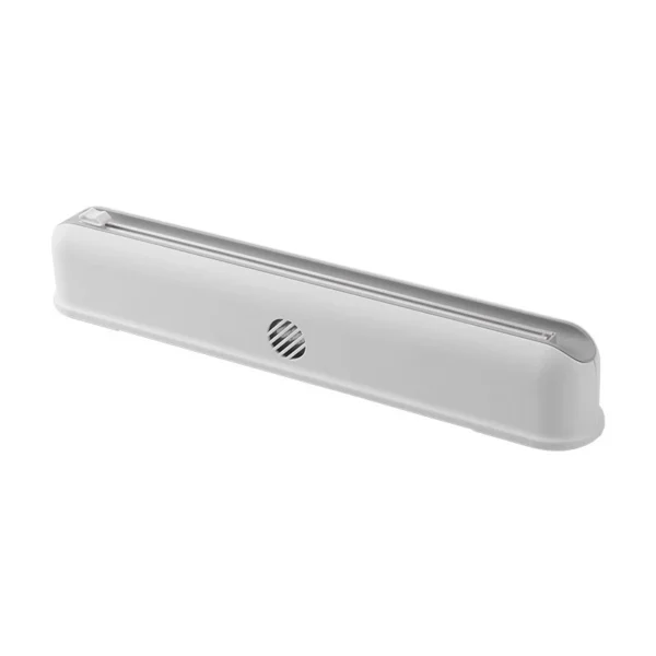 Dispenser Cortador Para Filme Pvc Cozinha Suporte Cortador de Plástico Filme  Plástico ABS Oferta - Imagem 3